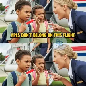 Black Kids Denied Boarding First Class–5 Minutes Later, Their Father’s Phone Call Stops A