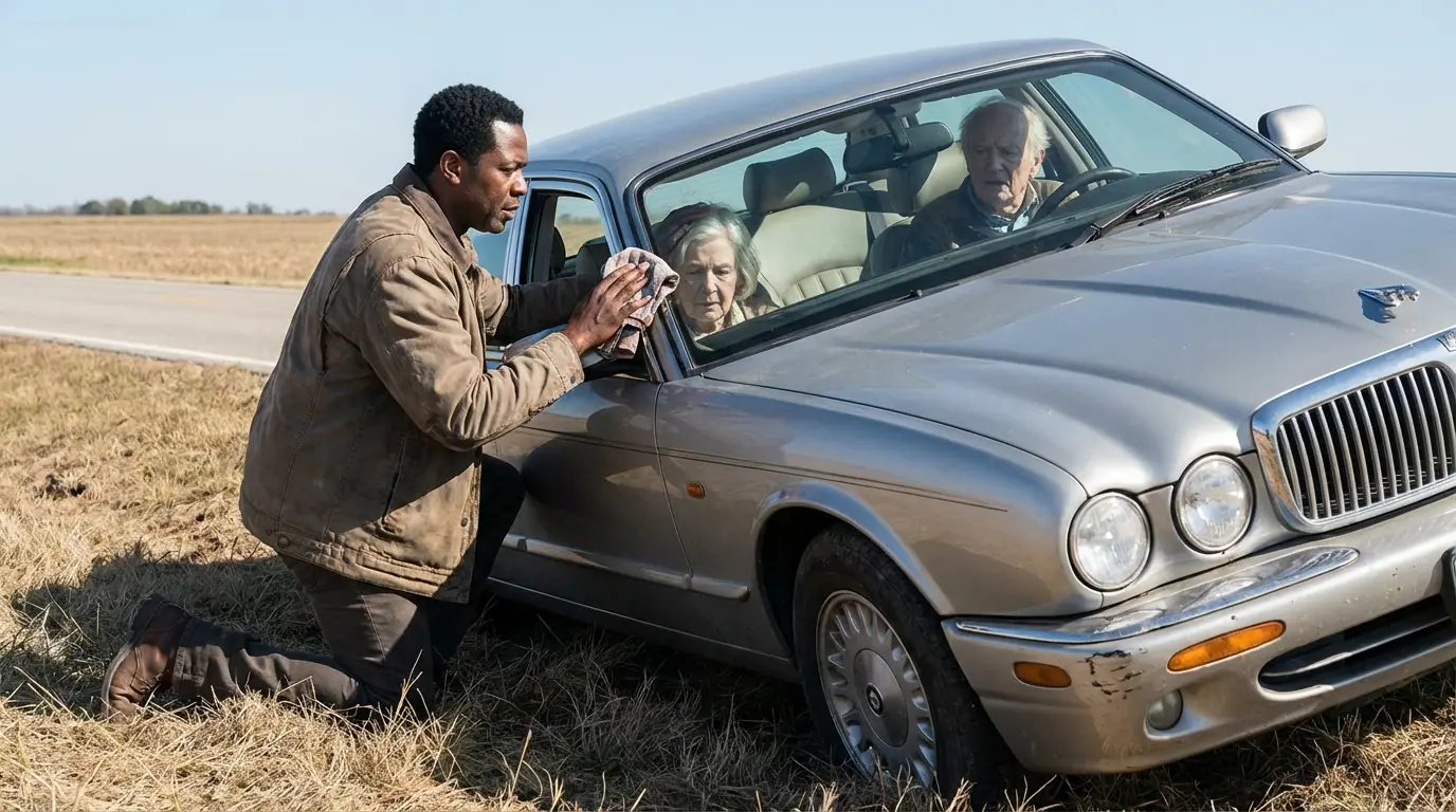 “Save My Wife First,” Said the Dying Man—What the Stranger Did Made Him Cry