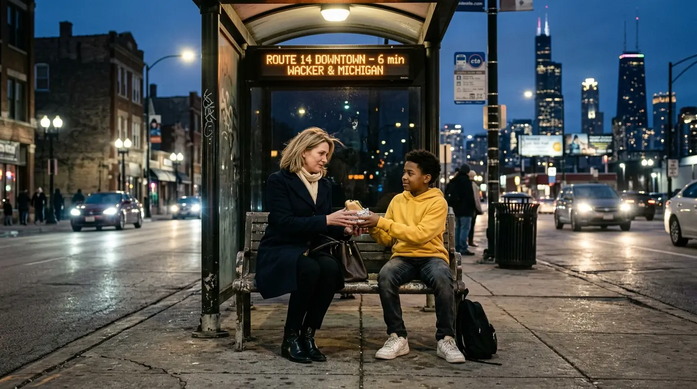 “Can I Sit With You?” the Boy Asked the Billionaire — What He Said Next Made Her Froze