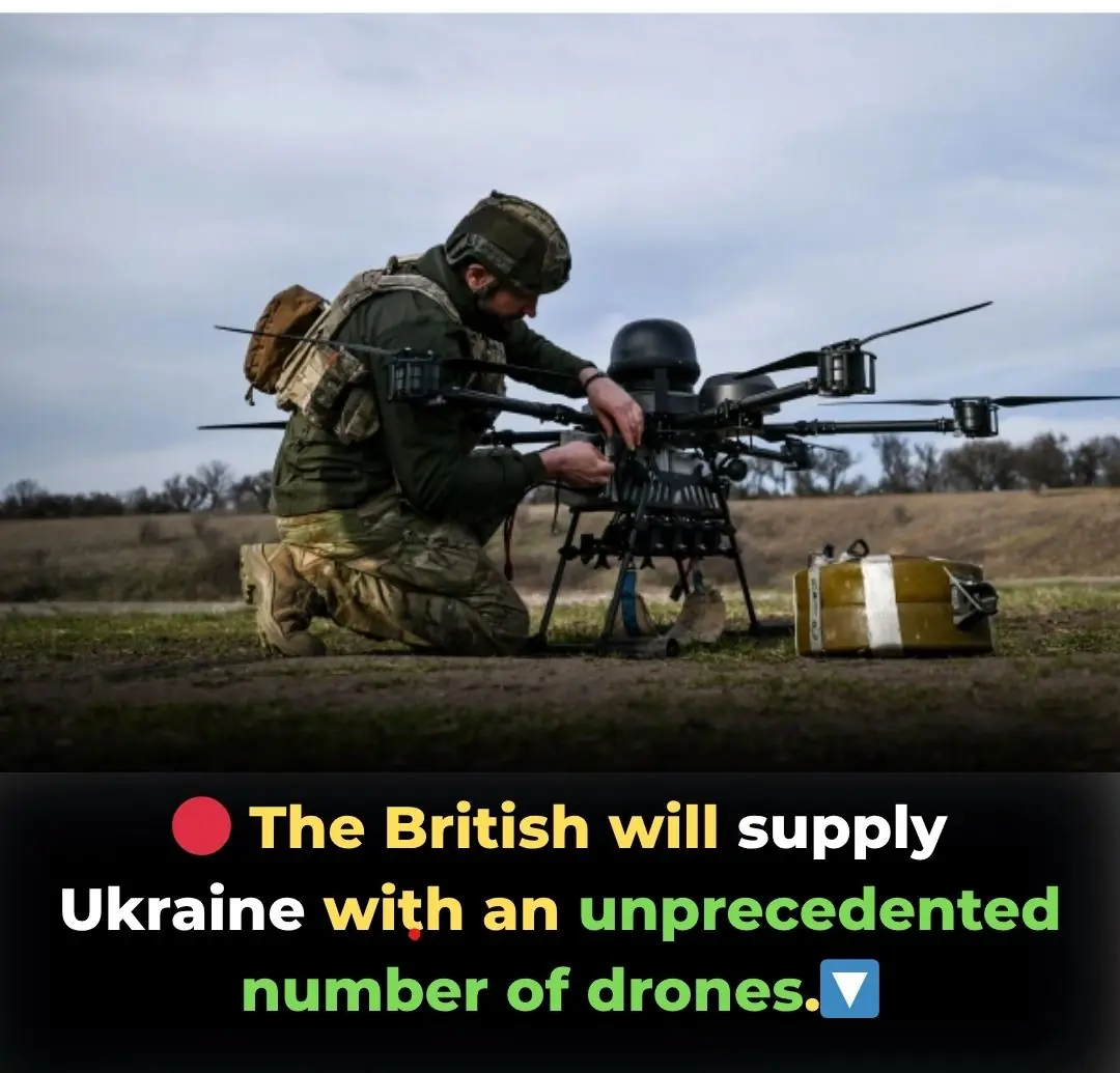 Unprecedented Scale": UK Pledges Record-Breaking Drone Fleet to Boost Ukraine’s Defenses