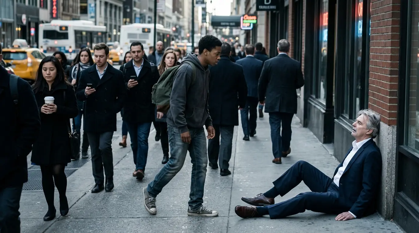 Homeless Black Boy Stopped To Help Unconscious Man—Next Day, 20 Navy SEALs Show Up at His Tent