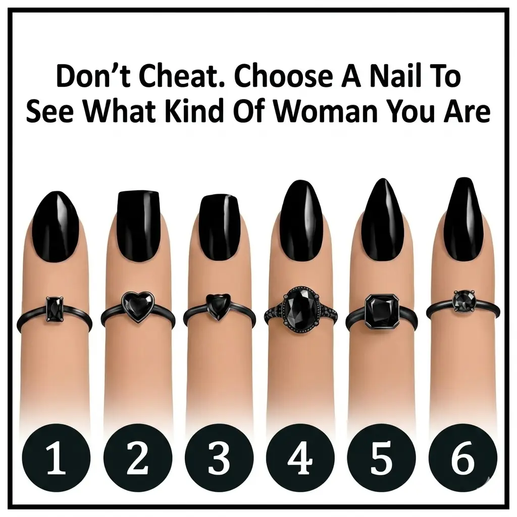 Choose a Nail and Discover What Kind of Woman You Are