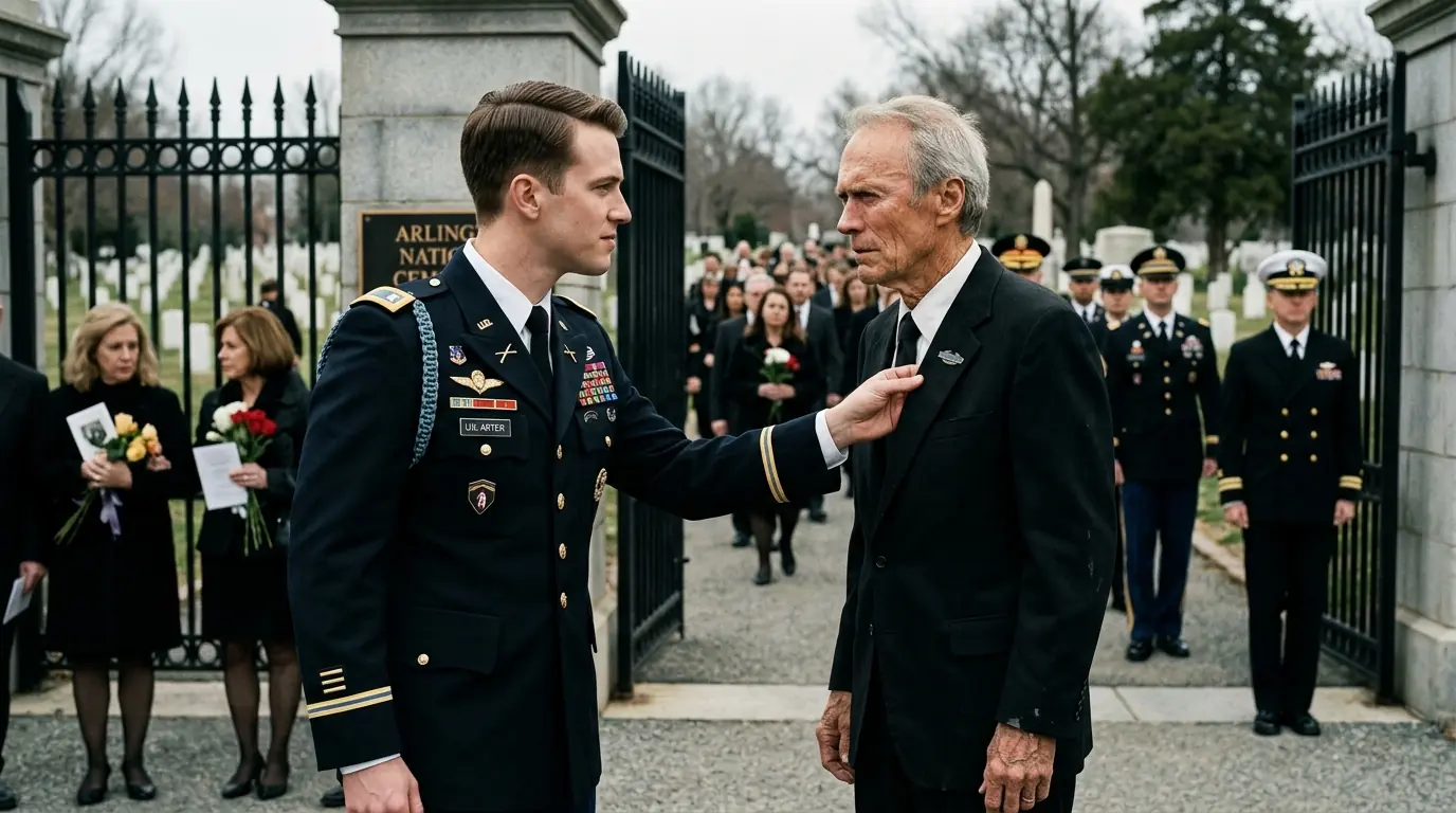Guards Refused the Old Man at the General’s Funeral — Until a 4-Star General Halted Everything