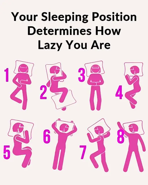 Your Sleeping Position Determines How Lazy You Are... See more