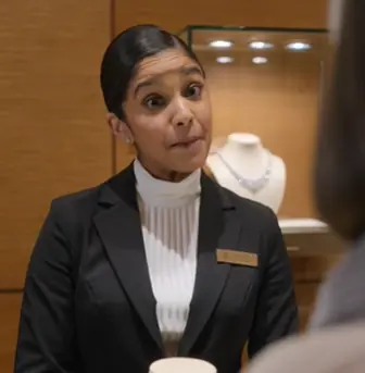 For three full seconds, no one in the boutique moved.