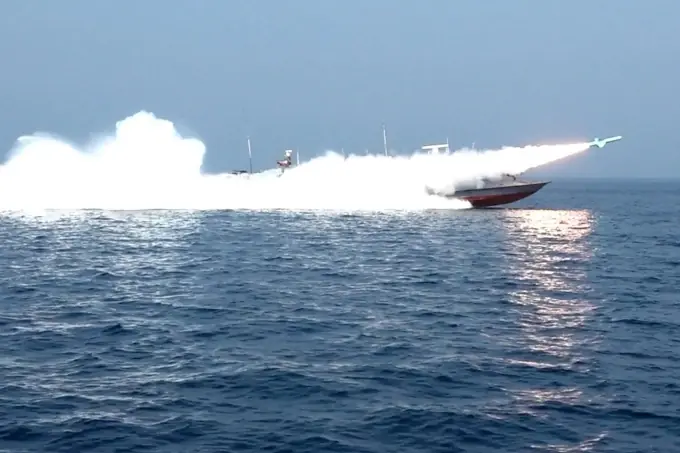 Iranian boats attack oil tankers in the Strait of Hormuz