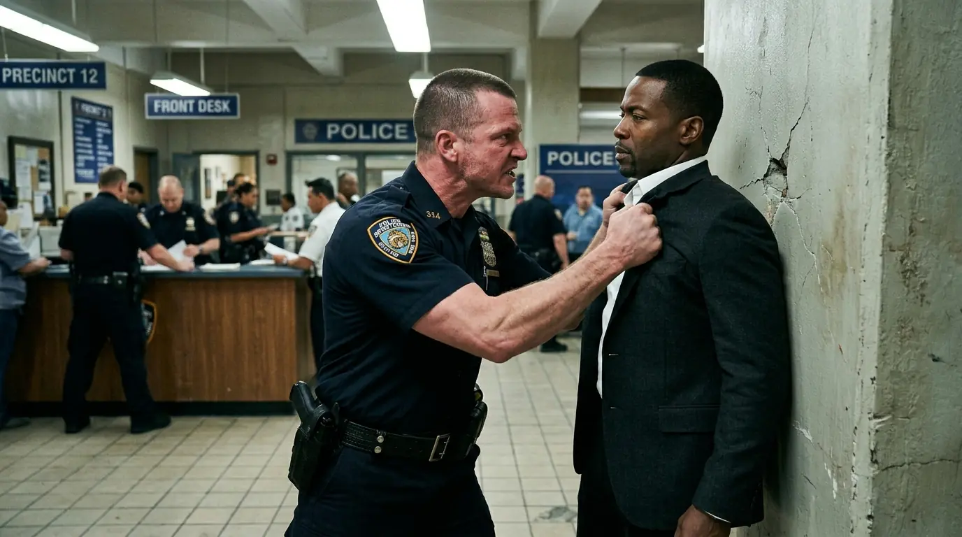 Officer Attacked Black Man at Station — His Face Went White Hearing: 'I'm The New Chief’