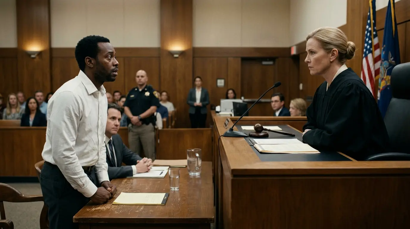 Single Dad Helped a Woman With Flat Tire — Next Day, She Sat at the Judge’s Bench Deciding His Fate