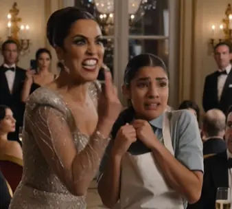 Part 2: For several long seconds, nobody in the restaurant moved.