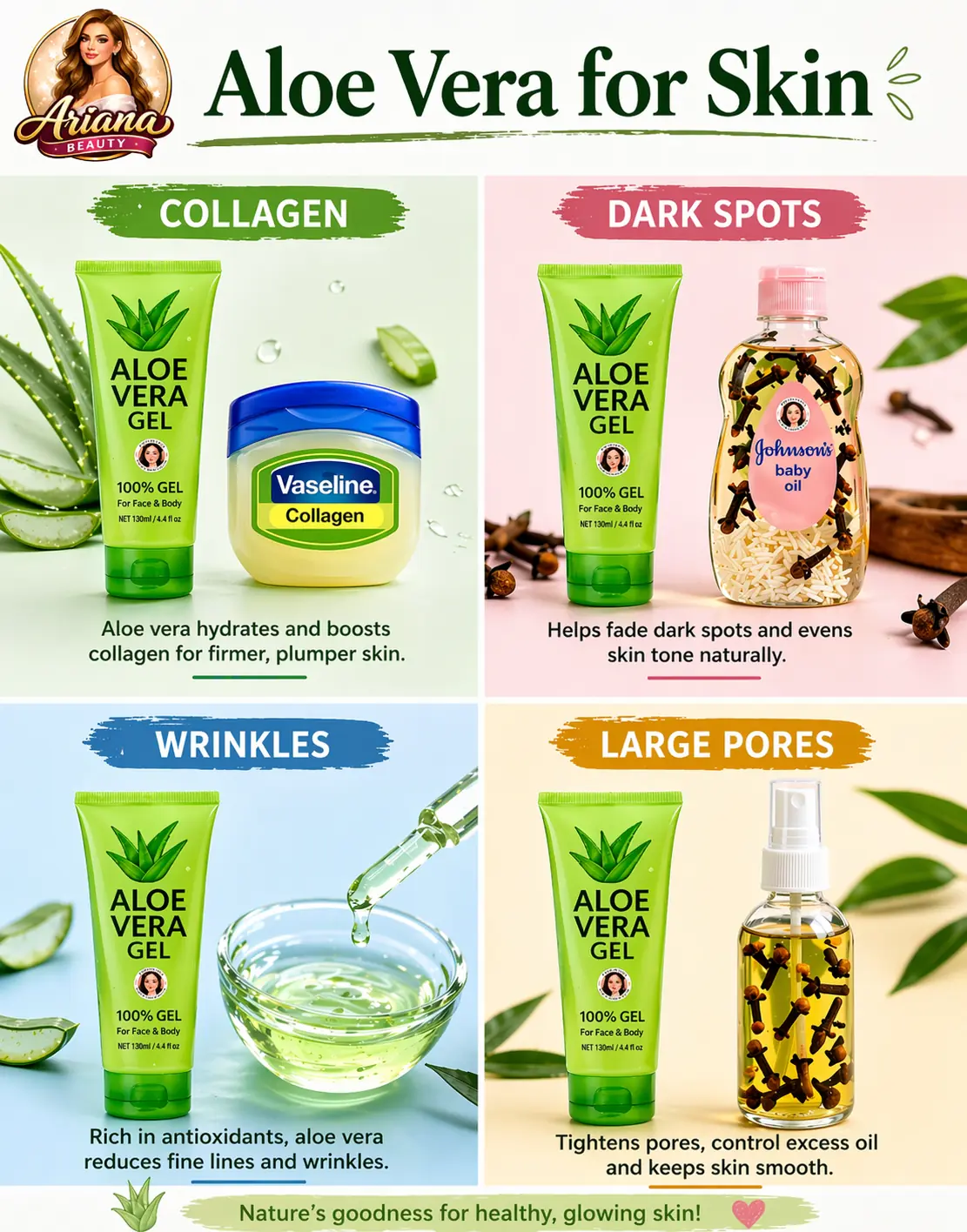 🌿 Aloe Vera – an underrated "skincare weapon" that many people are using wrongly