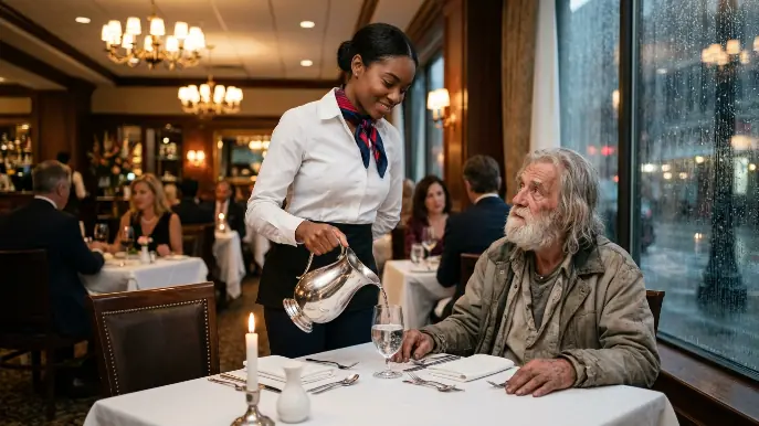 Manager Throws Out A Poor Old Man - Moments Later He Finds Out The Man Owns The Restaurant