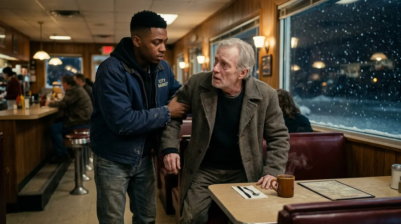 Black Boy Paid for a Homeless Man’s Dinner — But He Had No Idea The Man Was a CEO