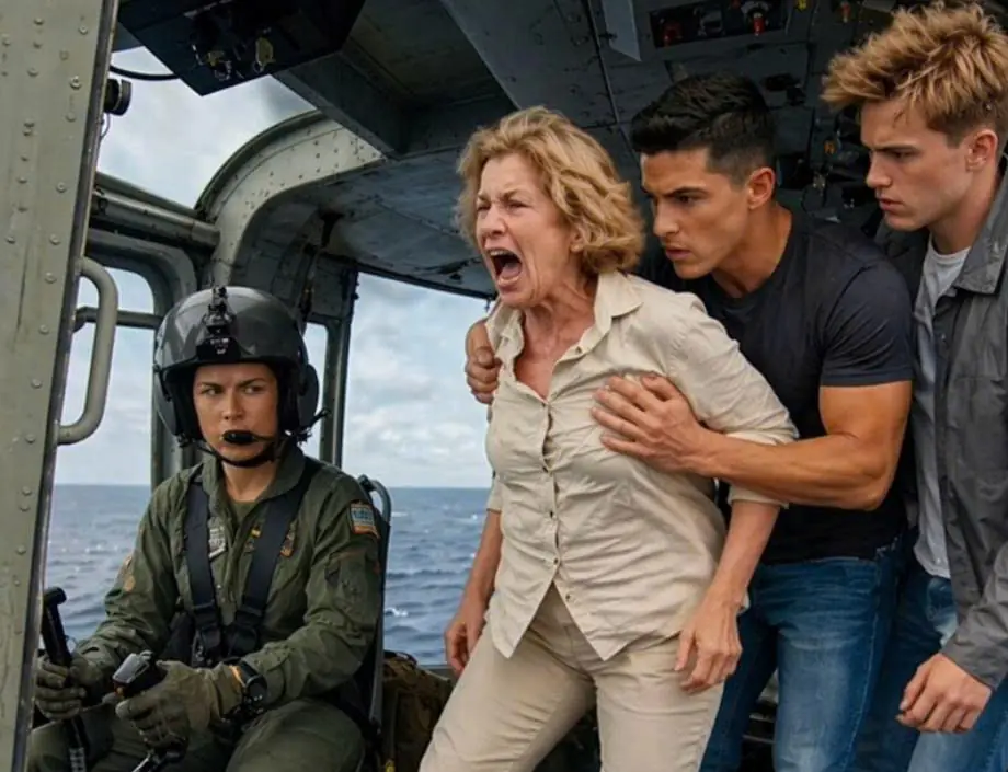 The sons decided to push their mother into the ocean to get rid of her and take her assets… but none of them could even imagine how this act would end