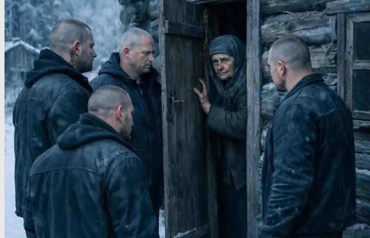 An elderly lonely woman took in four former prisoners for just one night, but already the next morning something happened that left the entire village in shock