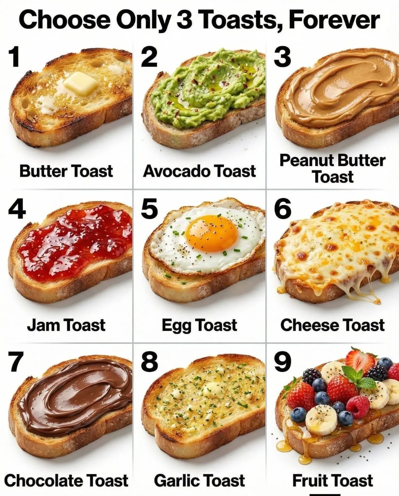 Pick Your Toast
