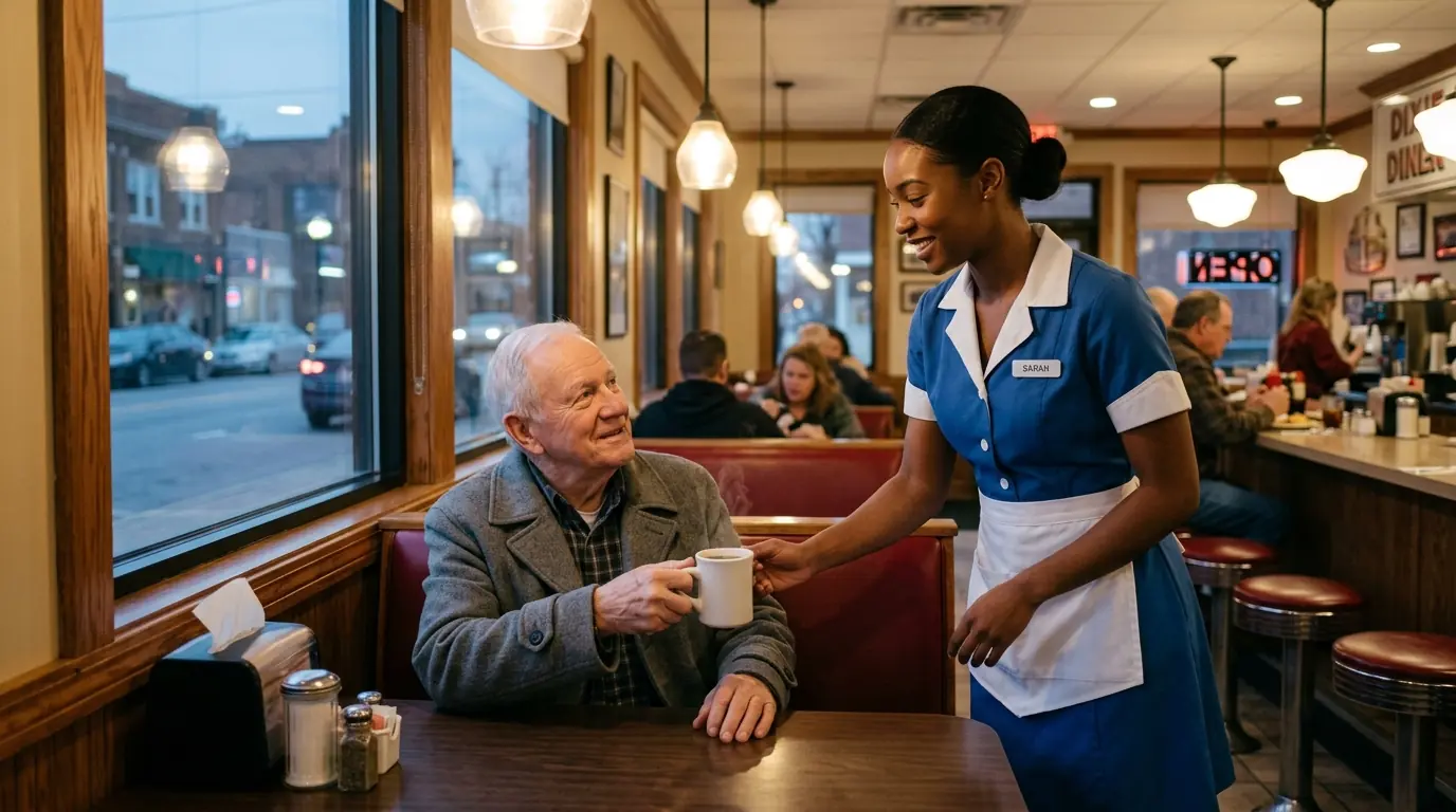 The Waitress Was Fired For Offering Free Milk To An Old Man — Who Later Arrived In A Limousine With His Lawyer.