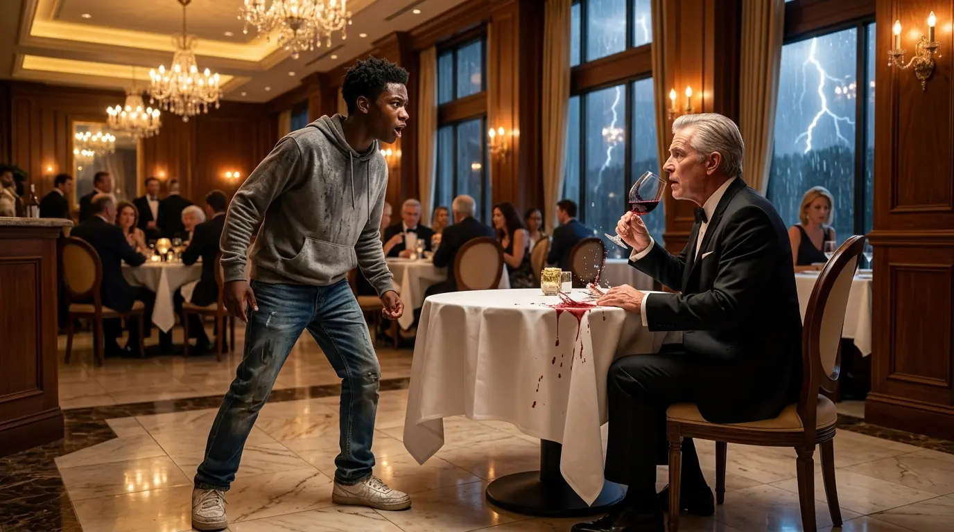 Homeless Black Boy Yelled "Stop! — Billionaire Froze When He Learned the Truth!