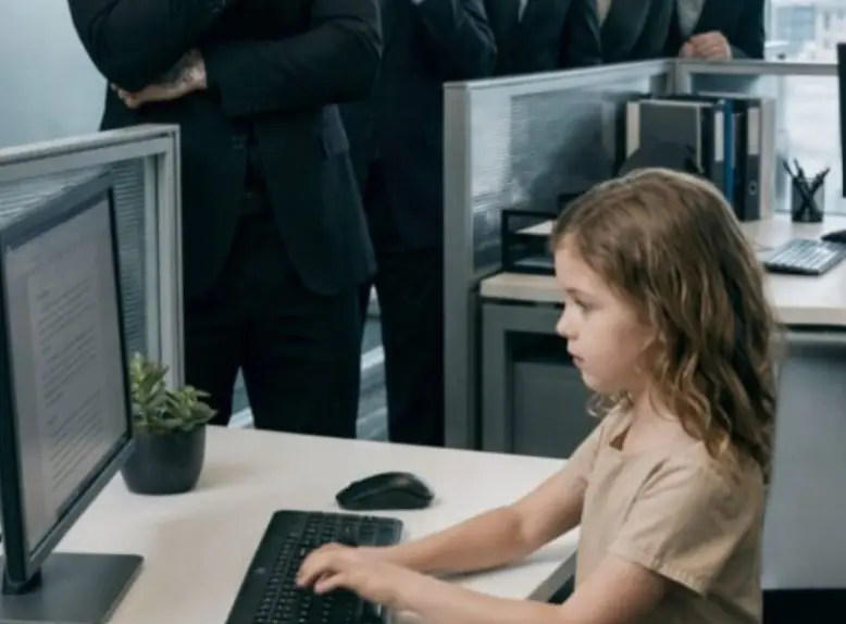 No one paid attention to the quiet young girl — to them, she was nothing more than “the janitor’s daughter.” But when a $500 million deal stood on the verge of collapse, the small USB drive she carried became the reason the CEO was left speechless