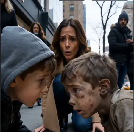 🎬PART 2:The Little Boy Ran to a Homeless Child… Then His Mother Saw the Bracelet