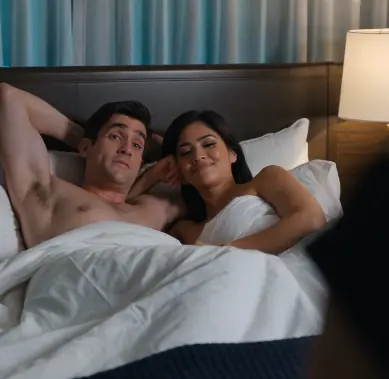 Part 2: For a few seconds, nobody in the bedroom moved.