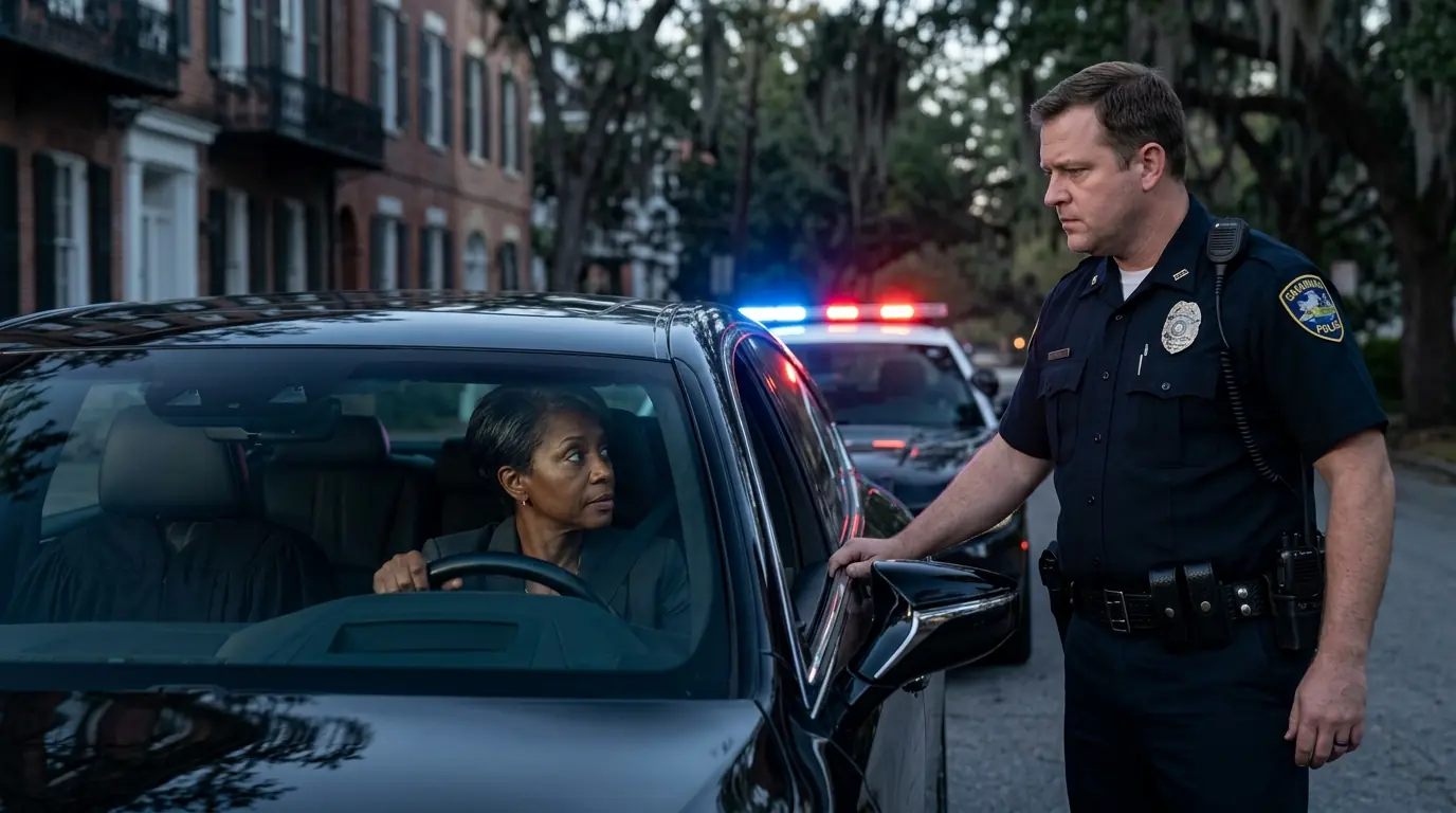 White Cop Stops Black Woman Judge — Accuses Her of Stealing Her Own Car