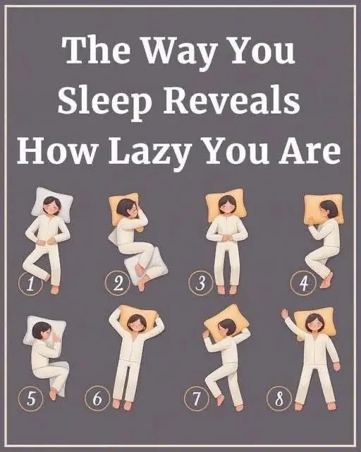 Your Sleeping Position Reflects Your Level of Lazines!