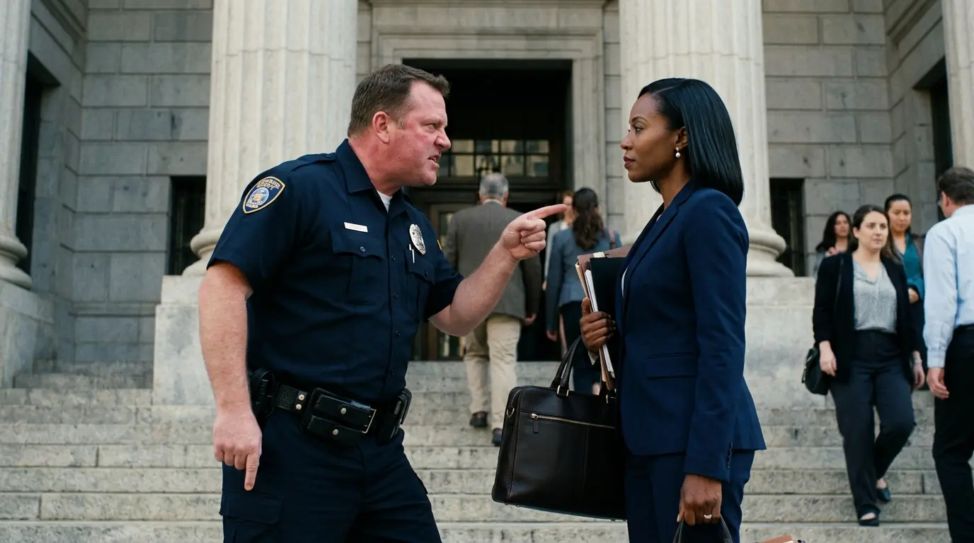 Cops Drag a Black Woman Outside Court — Then Realize She’s the Judge Presiding That Day
