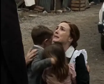 Part 2: The woman began to cry before she answered.