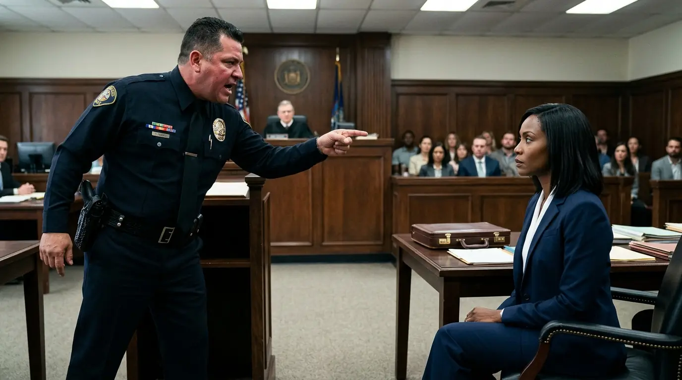 Cop Lied About a Black Woman in Court — Not Knowing She Was a Government Inspector!