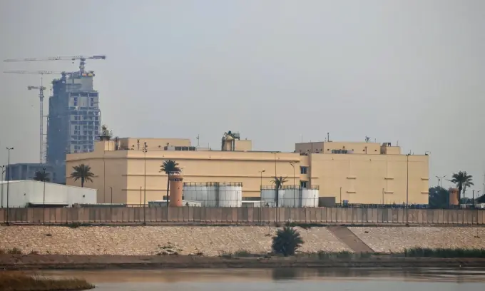 Iraqi air defenses were powerless against an unidentified drone flying near the US embassy