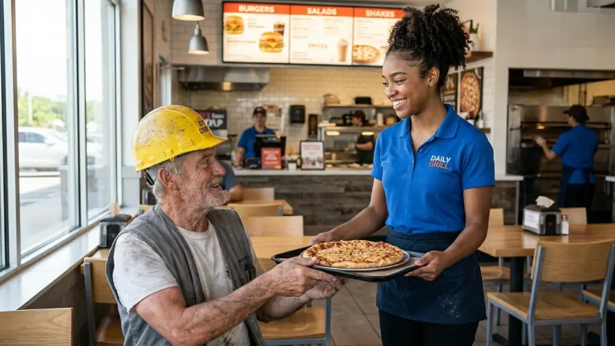 She Paid for a Stranger’s Pizza — Then He Revealed He Owned the Entire Chain