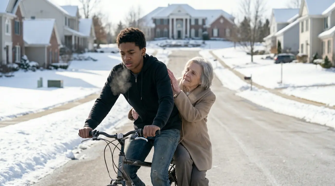 Everyone Ignored the Lost Old Woman — Until a Black Boy Helped Her, She Was a Billionaire