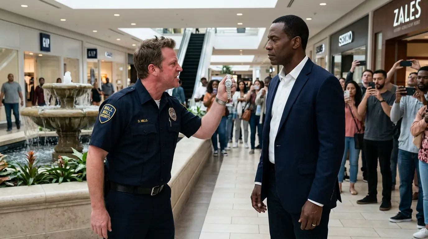 Cop Laughed While Framing Black Man at the Mall — Then Froze Upon Learning the Man Was a Colonel