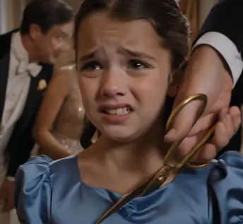 PART 2: The scissors tore through her dress… but exposed something nobody was expecting.