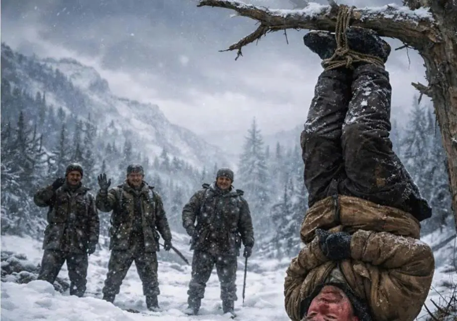 The poachers hung the forest ranger upside down from a tree and laughed, “Nice way to pass the time.” But when a wolf came running from the depths of the forest in response to his screams, what it did nearly made him lose consciousness.