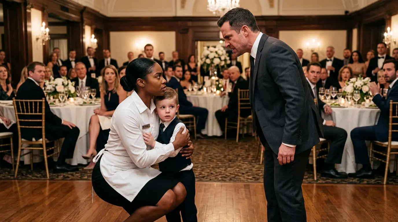 Mafia Boss Saw Black Waitress Protect His Son From a Drunk Guest — What Happened Next Shocked