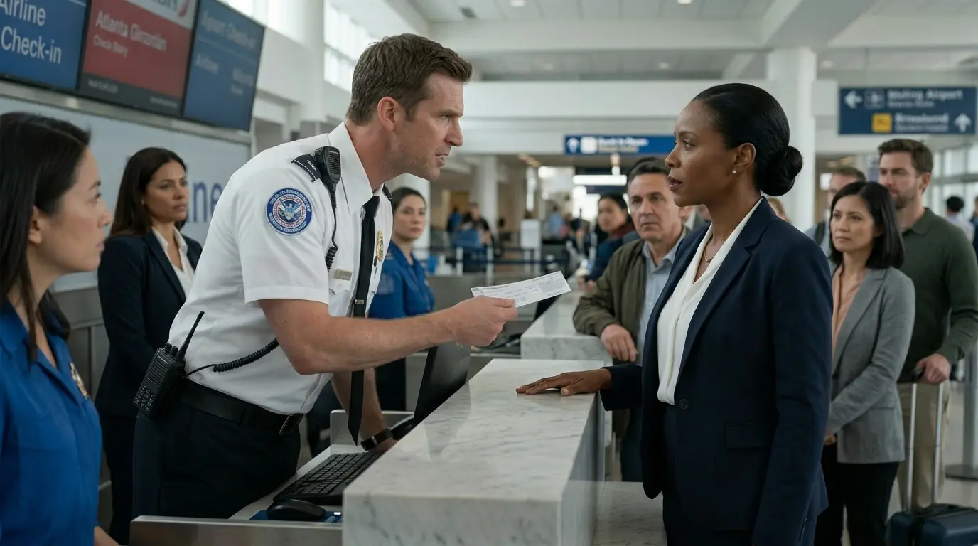 Police Stop Black Woman for “Invalid Boarding Pass” — They Didn’t Know Who She Really Was