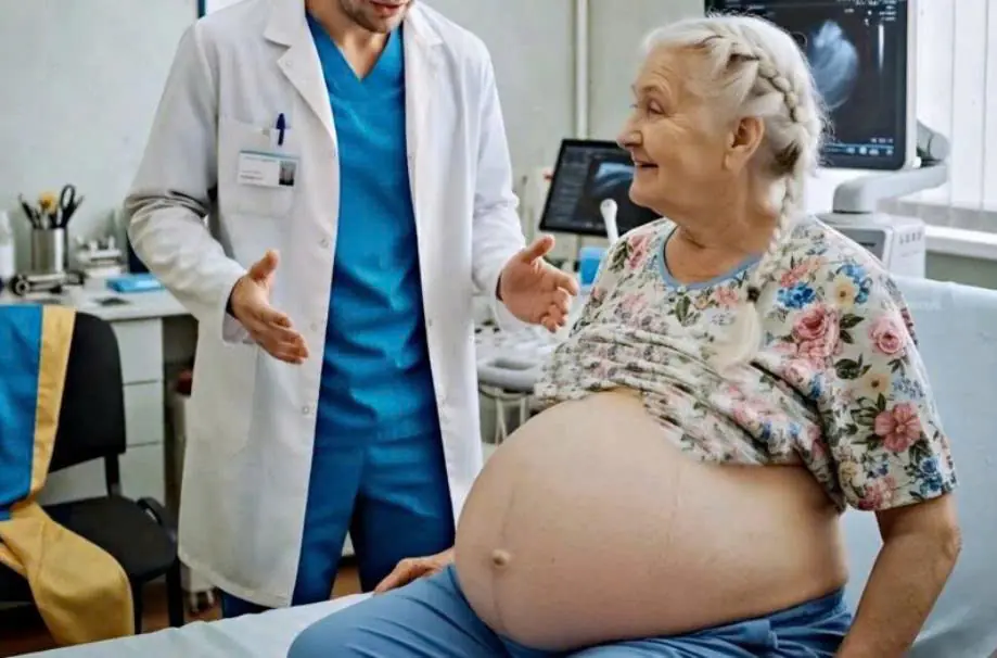 A 66-year-old woman went to the gynecologist claiming she was nine months pregnant — but when the doctor examined her, he was horrified by what he saw