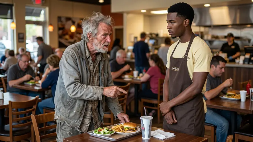 He Paid $15 For A Meal From A Stranger — The Next Day A Luxury Car Pulled Up In Front Of His House.