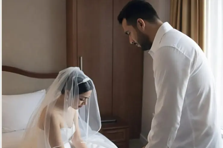 ON OUR FIRST WEDDING NIGHT