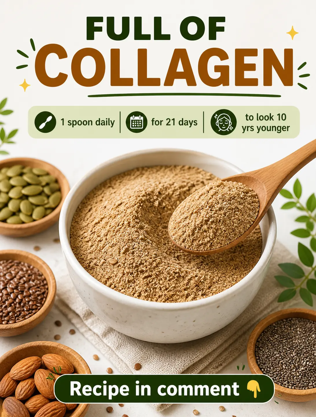 Homemade Collagen-Boosting Powder (No Capsules, No Chemicals!)
