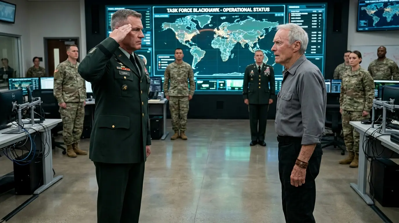 He Was Just Serving Coffee — Until the General Used His Old Call Sign and the Memories Came Back
