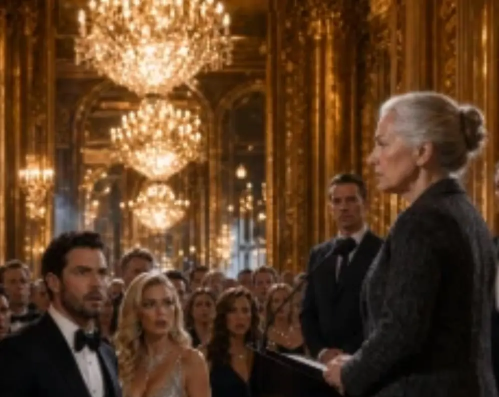 Everyone Laughed at the Woman by the Buffet. Then She Took the Microphone.