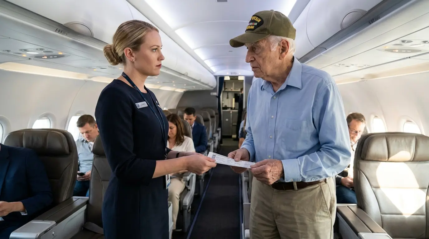 They Moved a Silver Star Veteran to Economy — Minutes Later, a Four-Star General Stopped the Plane