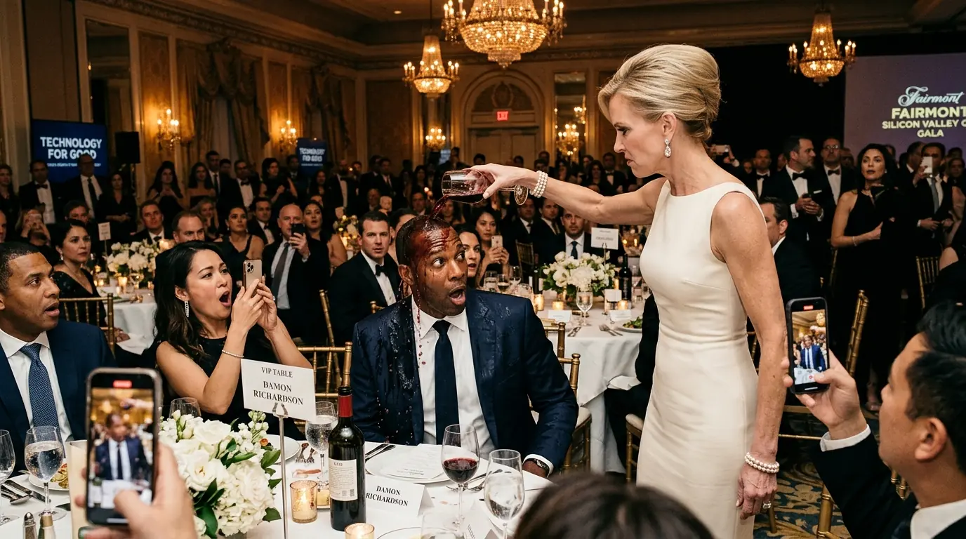 Billionaire’s Wife Poured Wine on the Black CEO — Seconds Later, Her Family Lost a $1B Deal!