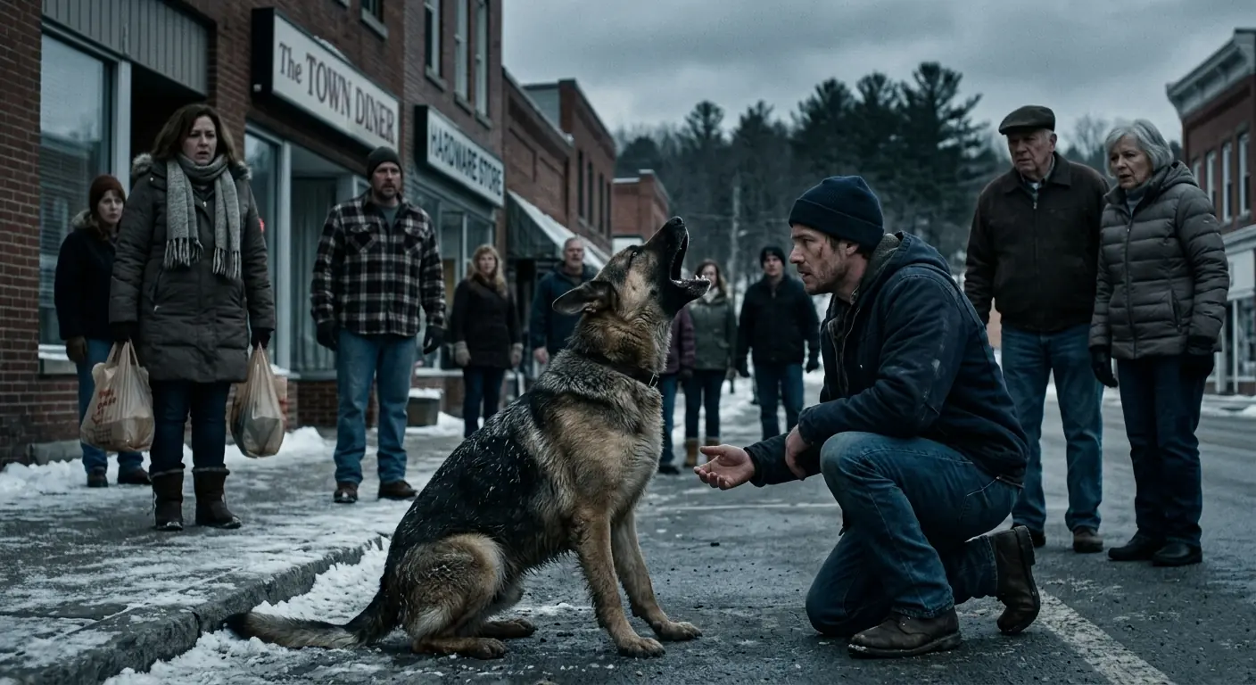 He Was the Only One in the Crowd Who Followed the Dog — What He Found Changed Everything