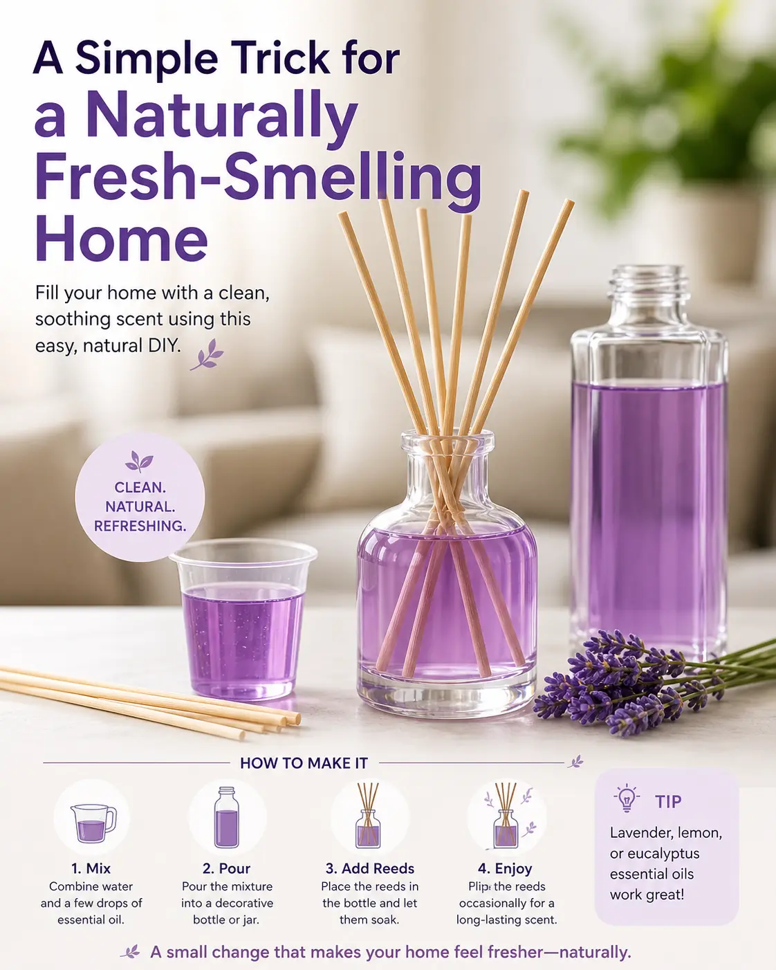 A Simple Trick for a Naturally Fresh-Smelling Home