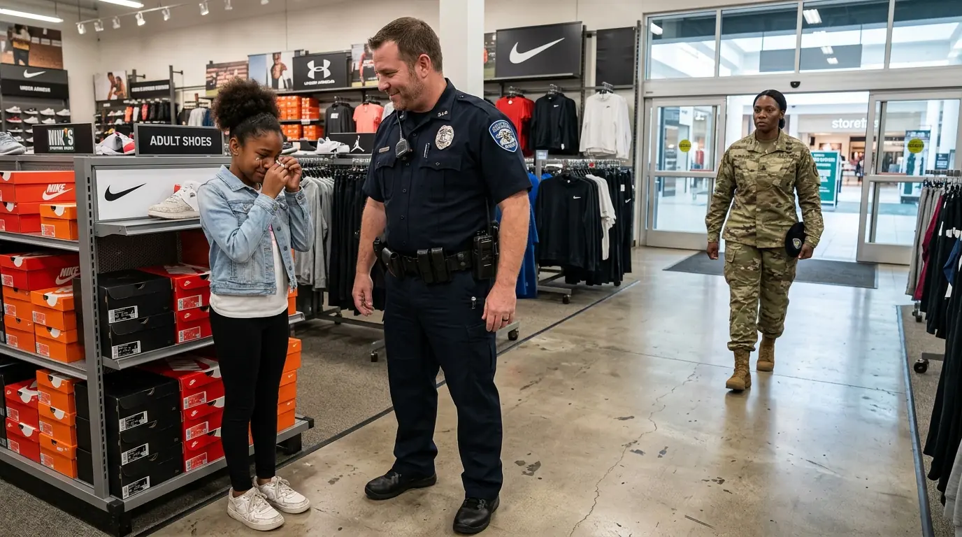 Cop Laughs at Black Girl for Saying Her Mom's in Special Forces—Until She Walks Onto The Scene