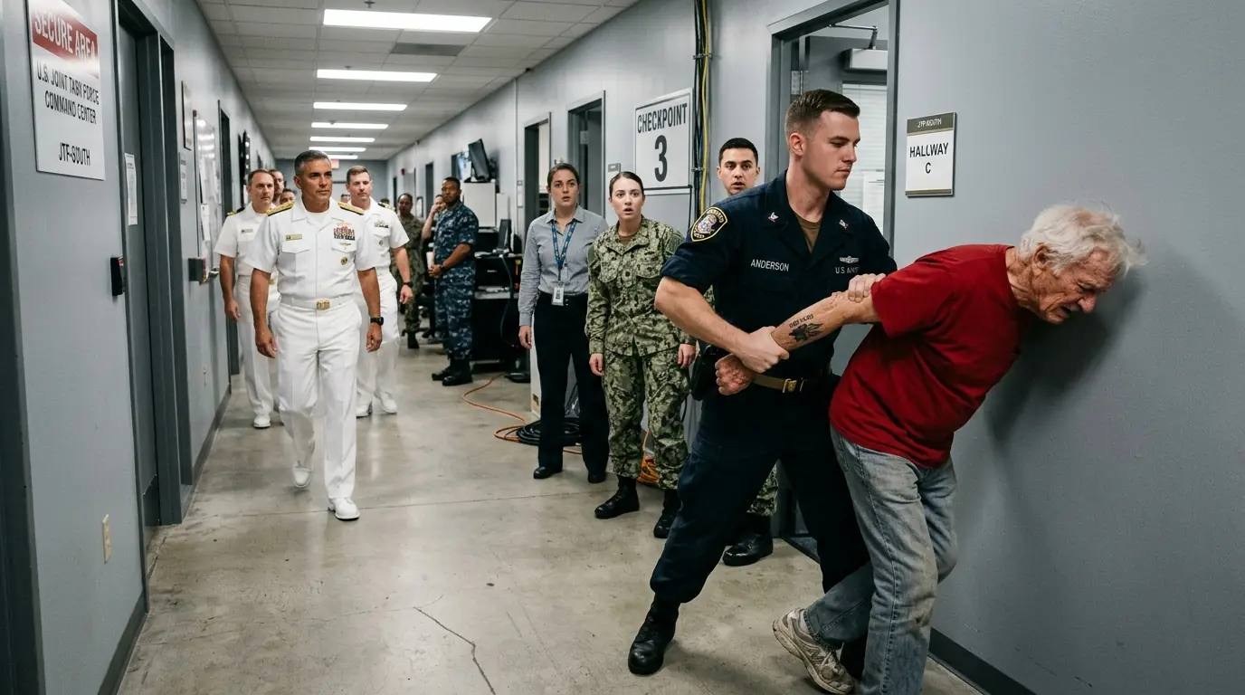 They Arrested the Old Man for Impersonating a SEAL — Until the Vice Admiral Saw His Unit Tattoo