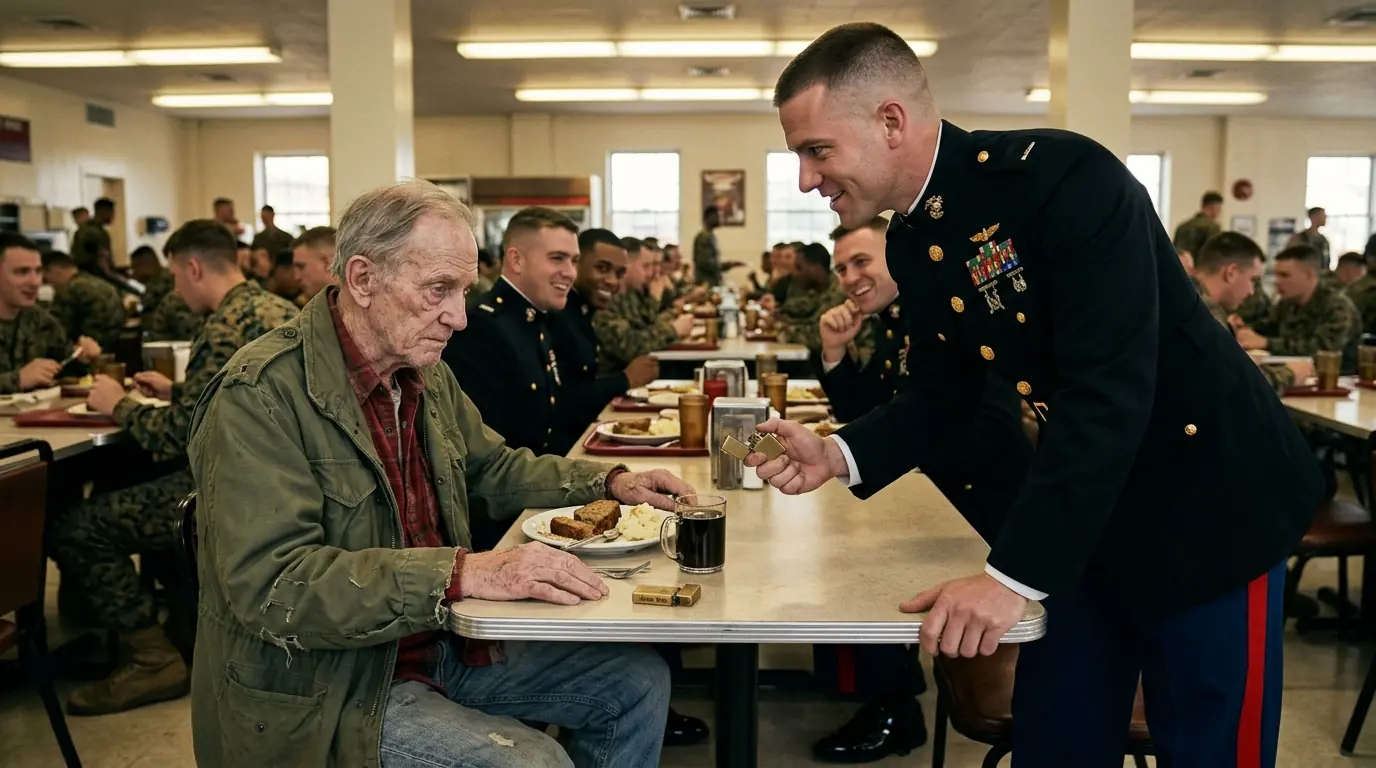 He Mocked an Old Man in the Marine Hall — but Everyone Knew the Legend Except Him